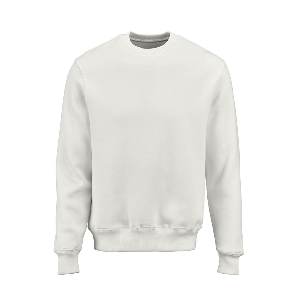 Sweat mixte Nazaré col rond. Coton bio, rCotton et rPET. Fabriqué au Portugal