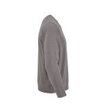 Vue 4 de Sweat Capri mixte à col rond en french terry. 100% coton bio