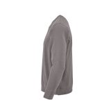 Vue 5 de Sweat Capri mixte à col rond en french terry. 100% coton bio