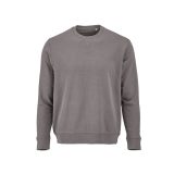 Vue 1 de Sweat Capri mixte à col rond en french terry. 100% coton bio