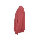 Vue 4 de Sweat Capri mixte à col rond en french terry. 100% coton bio