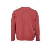 Vue 2 de Sweat Capri mixte à col rond en french terry. 100% coton bio