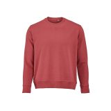 Vue 1 de Sweat Capri mixte à col rond en french terry. 100% coton bio