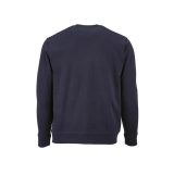 Vue 2 de Sweat Capri mixte à col rond en french terry. 100% coton bio