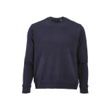 Vue 1 de Sweat Capri mixte à col rond en french terry. 100% coton bio