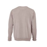 Vue 2 de Sweat Capri mixte à col rond en french terry. 100% coton bio