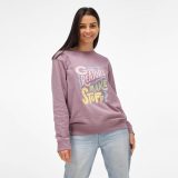 Vue 5 de Sweat Capri mixte à col rond en french terry. 100% coton bio