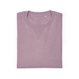Vue 9 de Sweat Capri mixte à col rond en french terry. 100% coton bio