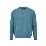 Vue 1 de Sweat Capri mixte à col rond en french terry. 100% coton bio