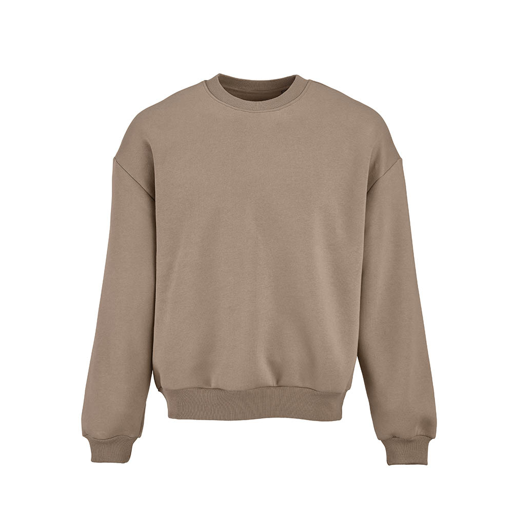 Sweat oversize Whitehaven. Coton bio, rCotton et rPET. Fabriqué au Portugal