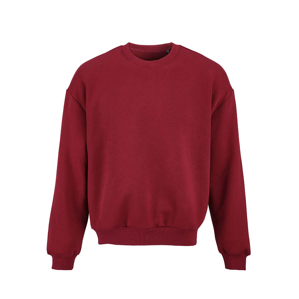 Sweat oversize Whitehaven. Coton bio, rCotton et rPET. Fabriqué au Portugal