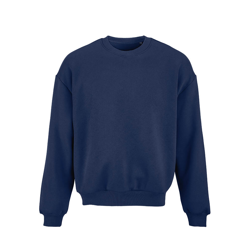Sweat oversize Whitehaven. Coton bio, rCotton et rPET. Fabriqué au Portugal