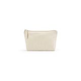 Vue 2 de Trousse Cairo S. 1,1L en coton recyclé 320g, fermeture Zip