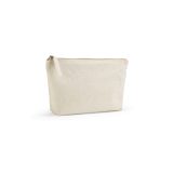 Vue 1 de Trousse Cairo M. 2,1L en coton recyclé 320g, fermeture Zip