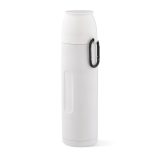 Vue 1 de Thermos Flinders inox 1080 ml. 2 gobelets et mousqueton