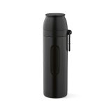 Vue 17 de Thermos Loire inox 810 ml. 2 gobelets et mousqueton