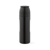 Vue 18 de Thermos Loire inox 810 ml. 2 gobelets et mousqueton