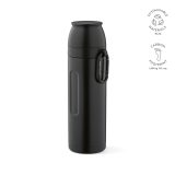 Vue 30 de Thermos Loire inox 810 ml. 2 gobelets et mousqueton
