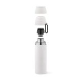 Vue 6 de Thermos Loire inox 810 ml. 2 gobelets et mousqueton