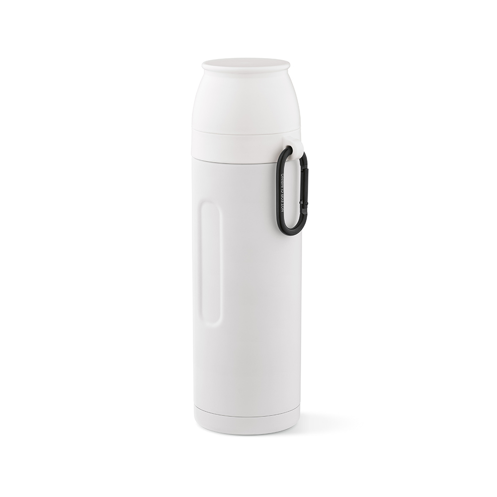 Thermos Loire inox 810 ml. 2 gobelets et mousqueton