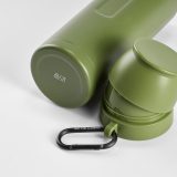 Vue 13 de Thermos Loire inox 810 ml. 2 gobelets et mousqueton