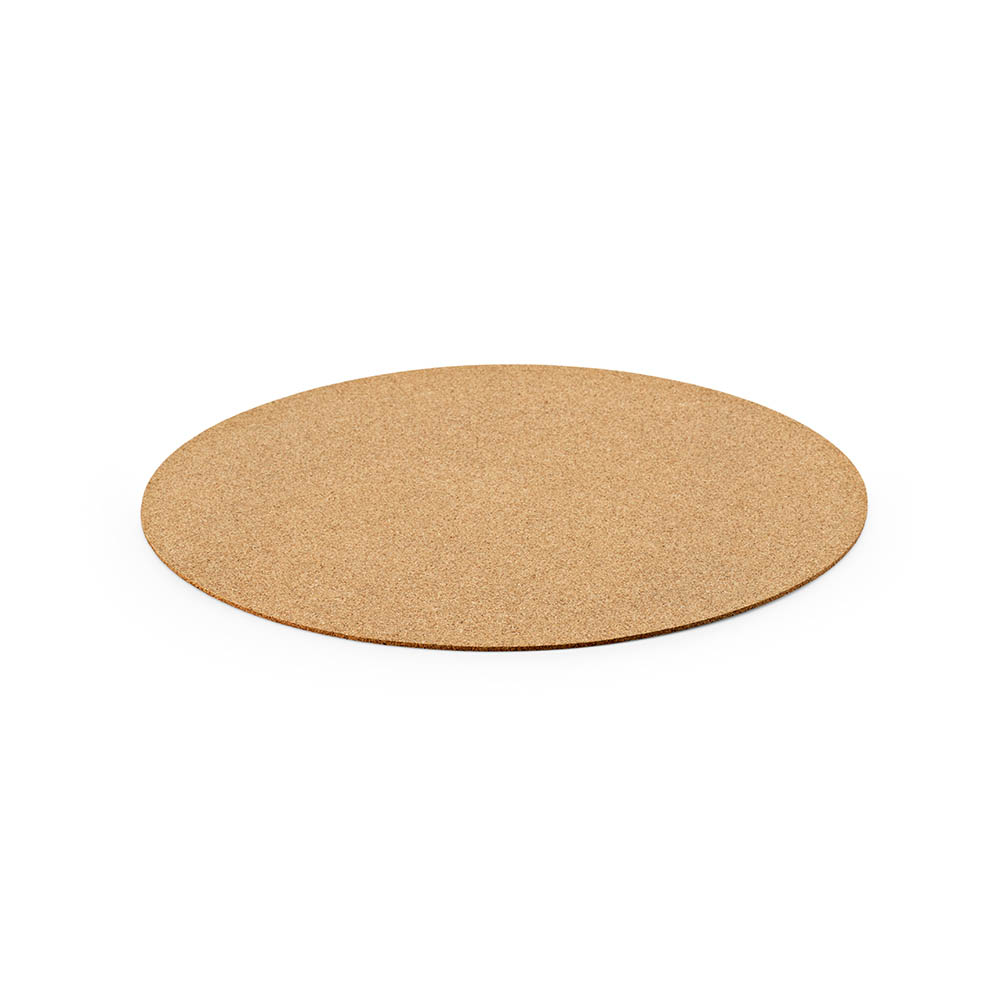Set de table rond en liège Bacon. Fabriqué au Portugal.