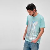 Vue 5 de T-shirt unisexe Copacabana U en jersey. 100% coton bio.