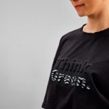 Vue 13 de T-shirt oversize Paloma en jersey. 100% coton bio. Fabriqué au Portugal