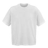 Vue 1 de T-shirt oversize Paloma en jersey. 100% coton bio. Fabriqué au Portugal