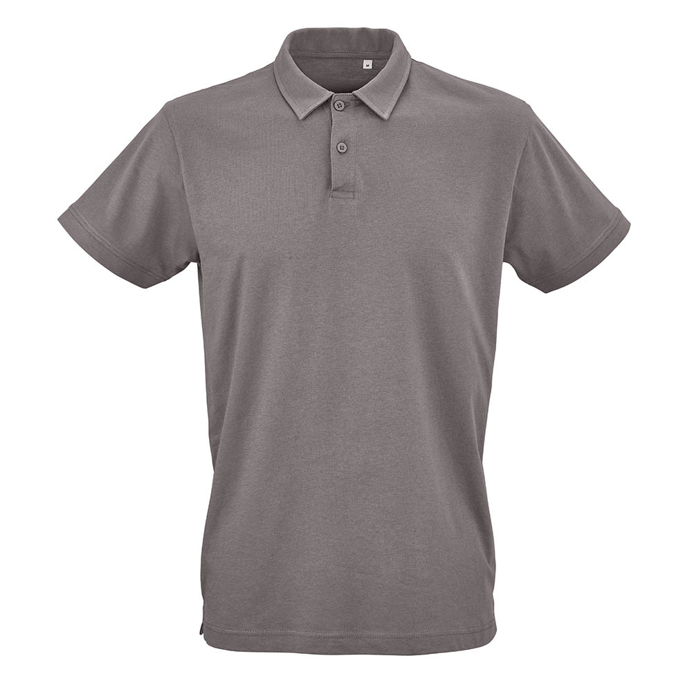 Polo mixte Ipanema à manches courtes en jersey. 100% coton bio