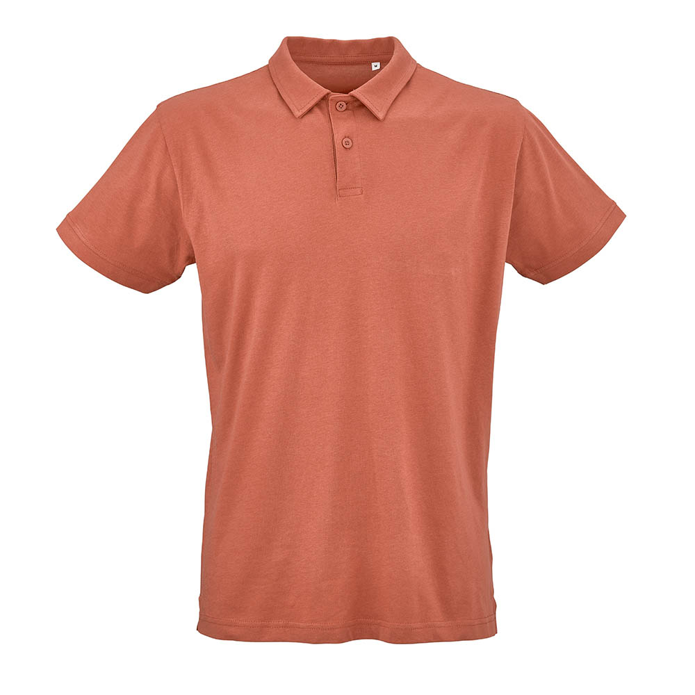 Polo mixte Ipanema à manches courtes en jersey. 100% coton bio