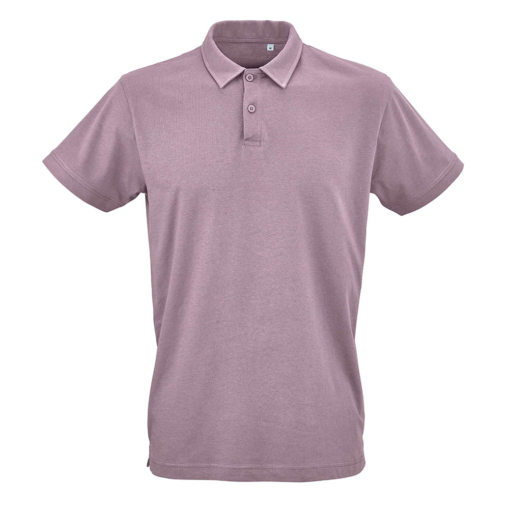 Polo mixte Ipanema à manches courtes en jersey. 100% coton bio