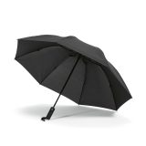 Vue 17 de Parapluie Presley, rPET. 23", pliable avec fermeture réversible