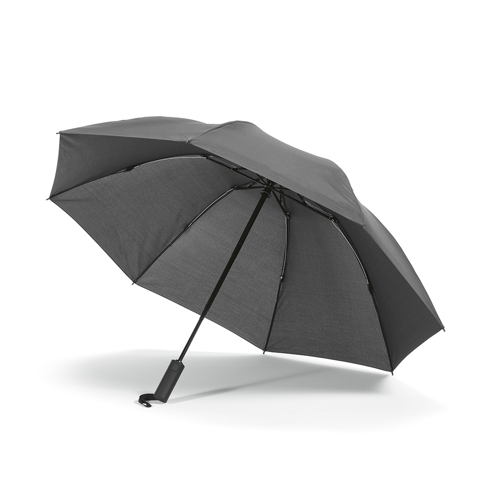 Parapluie Presley, rPET. 23", pliable avec fermeture réversible