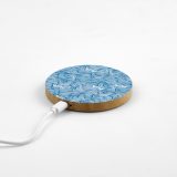 Vue 13 de Chargeur sans fil Kepler, en bambou, 15W, USB-C