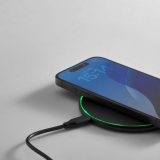 Vue 4 de Chargeur rapide sans fil Dirac rABS.15W. Port USB-C