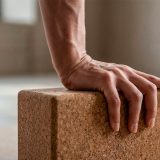 Vue 6 de Bloc de yoga en liège Harvey. Fabriqué au Portugal.