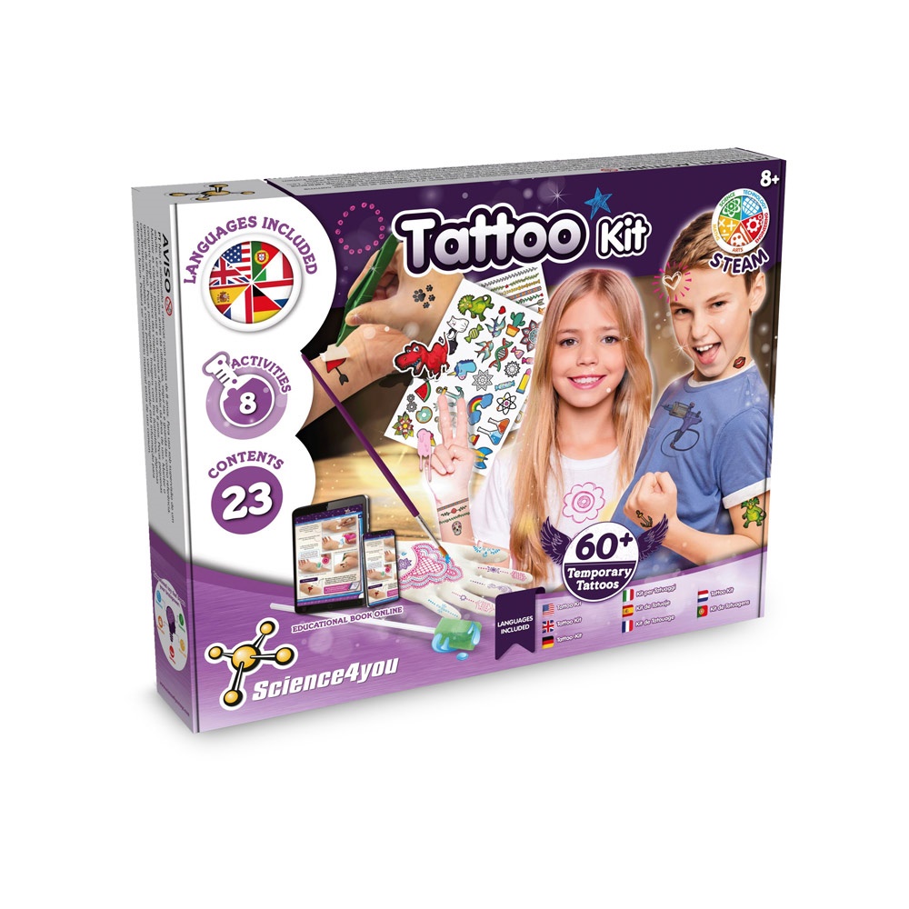 Tattoo Factory Kit I. Jeu éducatif pour enfants