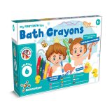 Vue 2 de BATH CRAYONS. Jouets éducatifs pour enfants