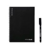 Vue 2 de INFINITEBOOK PLAIN A5. Infinitebook avec couverture souple et 15 pages unies pour tableau blanc