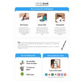 Vue 10 de STARTER KIT INFINITEBOOK. Kit « Infinitebook » à couverture rigide, 1 kit de nettoyage, 1 marqueur et 1 porte-stylo à bille