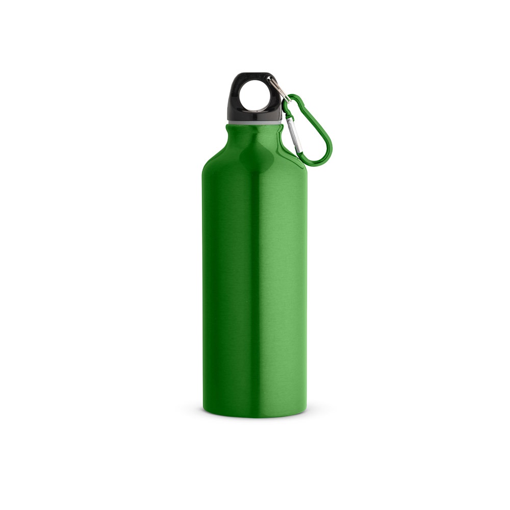 RE-LANDSCAPE M. Gourde en aluminium recyclé (100% rAL) avec mousqueton 530 ml