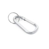 Vue 4 de MATTHEW. Mousqueton en aluminium avec anneau porte-clé