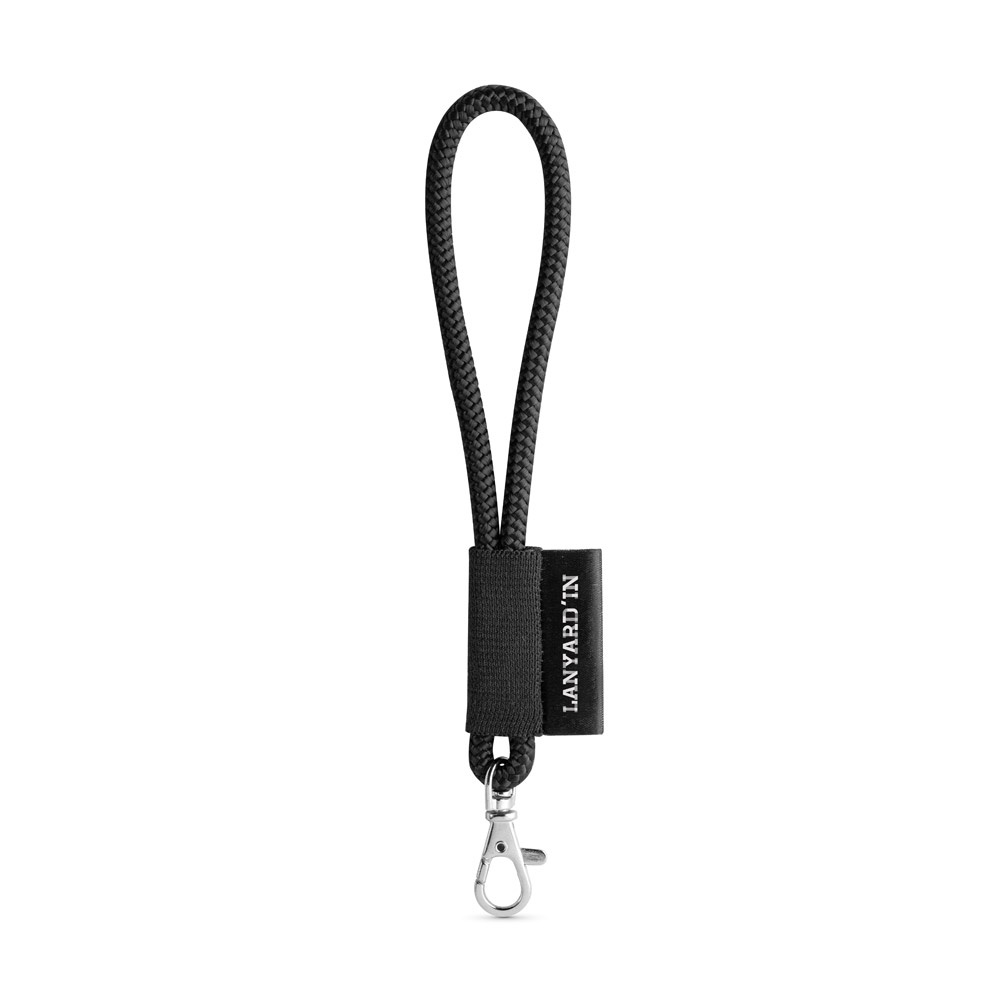 75092. SET Lanyard NAUTIC Short (Ø 7 mm) avec mousqueton à porte de 9 mm