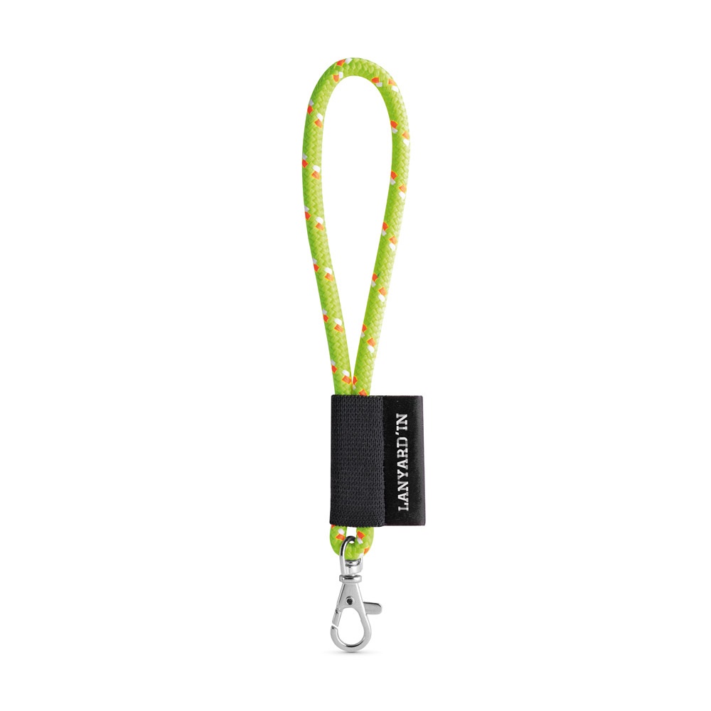 75092. SET Lanyard NAUTIC Short (Ø 7 mm) avec mousqueton à porte de 9 mm