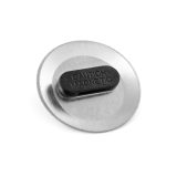 Vue 4 de Button PIN 11. Pin's rond avec doubles fermetures magnétique