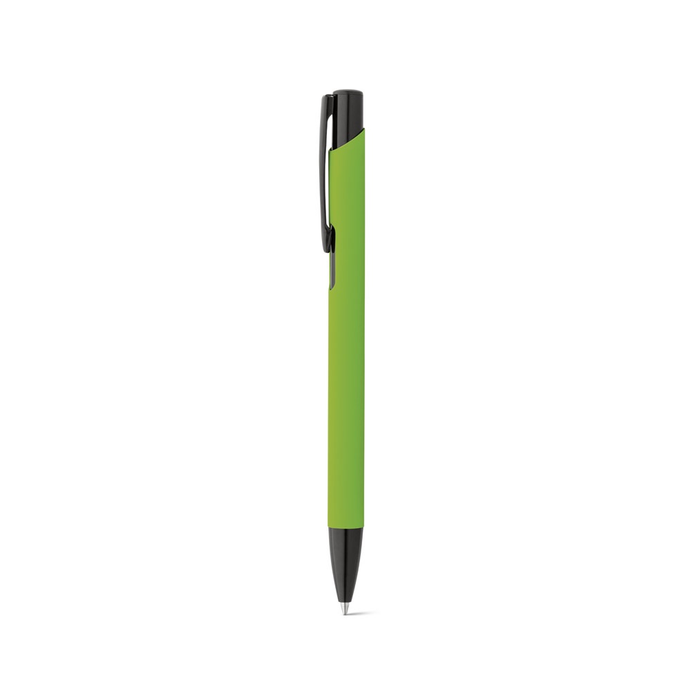 POPPINS. Stylo en aluminium avec finition en caoutchouc