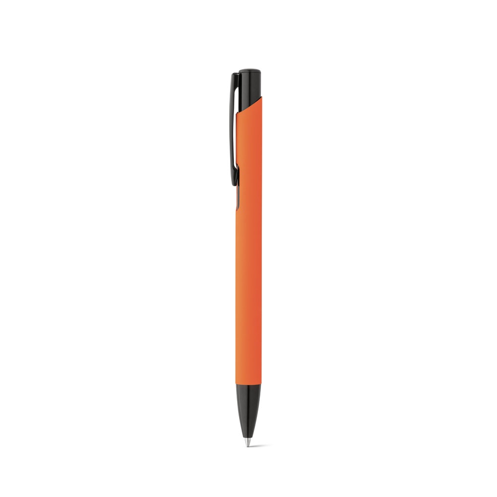 POPPINS. Stylo en aluminium avec finition en caoutchouc