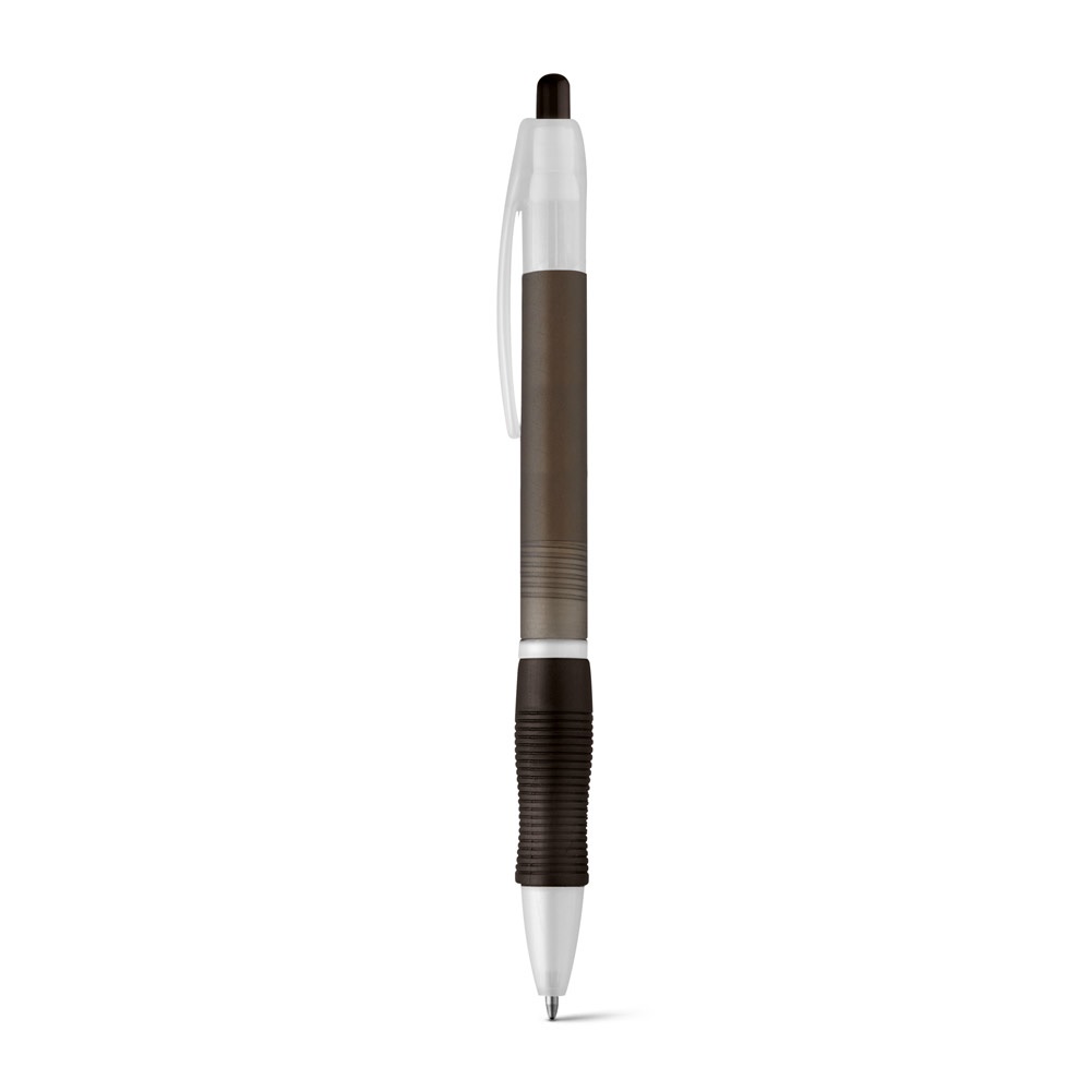 SLIM BK. Stylo à bille en ABS avec antidérapant