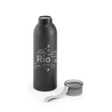 Vue 7 de RIO. Bouteille / Gourde en aluminium recyclé (100 % rAL) avec bouchon en PP 660 ml